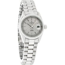 Jacques Edho Ladies Silver Dial Quartz Watch 131-214