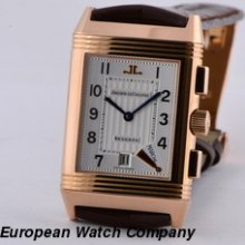Jaeger Lecoultre Reverso Retrograde Chronograph Limited 270.240.692b 18k Rg