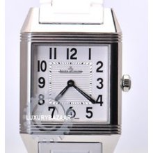 Jaeger LeCoultre Reverso Squadra Lady Automatic (SS /Silver/ Rubber)