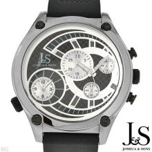 JOSHUA AND SONS JS-13-SS Chronograph Men's Watch