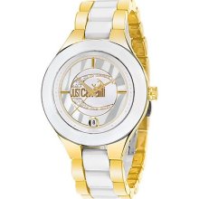 Just Cavalli Jc 3H Ceramic Watch Silver