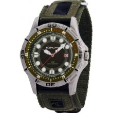 K5V-0003G Kahuna Mens Green Rip Strap Watch