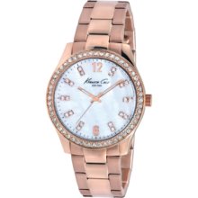 Kenneth Cole New York Watch, Womens Rose Gold Ion-Plated Stainless Ste