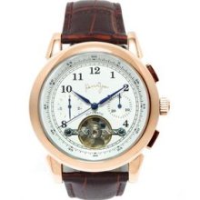Kenny&co. Automatic Strap watch (IP Rose Gold) IP Rose Gold - One