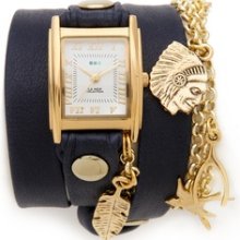 La Mer Collections Peace Charm Wrap Watch