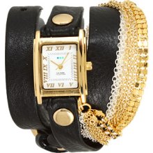 La Mer Gatsby Crystal Wrap Analog Watches : One Size