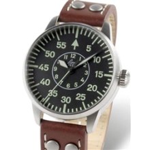 Laco Aachen Type B Dial Automatic Pilot Watch, New Sapphire Crystal #861690