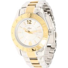 Lacoste Watch, Womens Biarritz Two-Tone Stainless Steel Bracelet 38mm