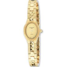 Ladies Charles Hubert Gold-plated Brass Gold Dial 18x22mm Watch Xwa2718
