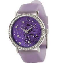 Ladies Ed Hardy Lovebirds Purple Dial Watch Xwa3533