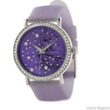 Ladies Ed Hardy Lovebirds Purple Dial Watch