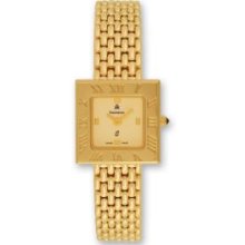 Ladies Kremena Gold-plated Champagne Dial Swiss Quartz Watch
