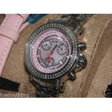 Lady Jr04 Jojo Joe Rodeo Junior Pink Rio Diamond Watch