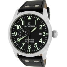 Le Chateau 7081M Blk Men'S 7081M Blk Dynamo Watch