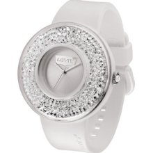 Levis Bling Crystal Decor White Ladies Watch Lth0501
