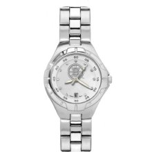 Logo Art NHL Boston Bruins Women's Mother of Pearl Watch