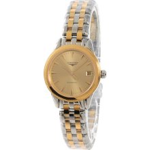 Longines Flagship L42743327 Women's Gold-tone Automatic Watch On Sale