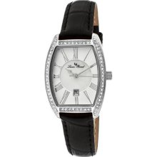 Lucien Piccard Watches Women's Grivola Ortlet White Crystal White MOP/