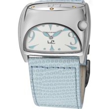 Lucien Piccard Watches Women's Junior Stratosphere White Dial Baby Blu