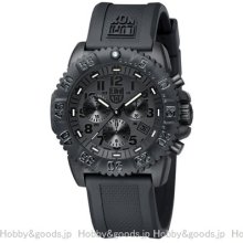 Luminox Colormark Navy Seals 3081 Bo Blackout Chronograph Sport Diver Watch f/s