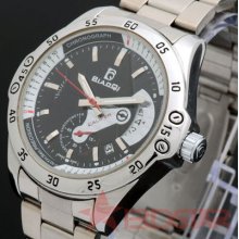 Luxury Men Automatic Mechanical Stainless Steel Case Wrist Watch 1105 Hot