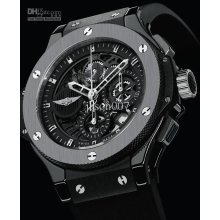 Luxury Men Mechanical Watches Automatic Morgan Black Case Black Dial