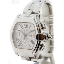 Luxury Mens Silver Dial Xl Stainless Steel Automatic Mens Watch Pash