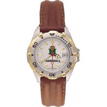 Marshall Thundering Herd All Star Women's Leather Watch LogoArt