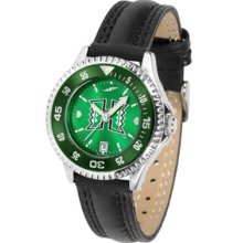 Marshall Thundering Herd Womens Leather Anochrome Watch