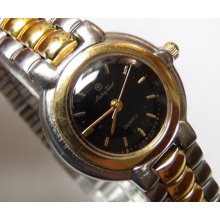 Mathey Tissot Ladies Gold Swiss Made Quartz Ultra Thin Watch