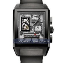 Mega Port Royal Open Gde date (Black Titanium/Transparent/Rubber)