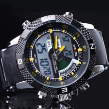 Men Army Quartz Sport Swimming Waterproof Chronograph Watch Stylish High Quality