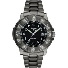 Men Traser H3 P65066703201 Titanium Commander 100 Diver Quartz S ...