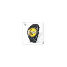 Mens Automatic Mechanical 24hrs Display Moonphase Tourbillon Tachymeter Sport Watch Rubber Y229