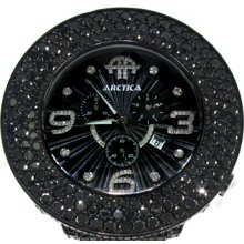 Mens Diamond Arctica Watch ASQBDCb-D1-B7ASBb Round Cut 42.00ct