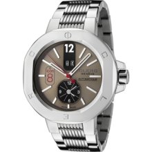 Men's Icon 8 Automatic Dual Time Stainless