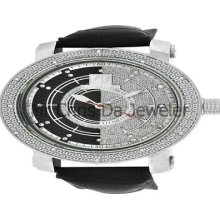 Mens Real Diamond Ice Mania Rodeo Joe Jojino Ice King Hip Hop Kc Techno Watch