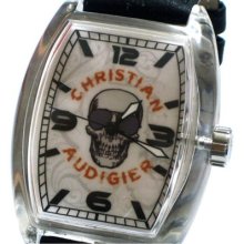 Mens Skull Face Watch Christian Audigier Swi 163