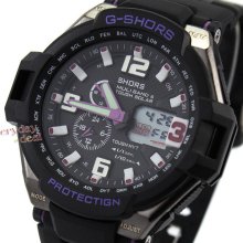 Mens Unisex Night Light Sports Watch Quartz Black Rubber Four Color Hand