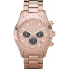 Michael Kors Chronograph Rose Gold Mens Watch MK8186