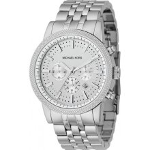 Michael Kors Mens Chronograph Stainless Steel Watch MK8072
