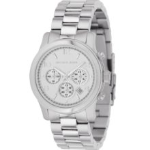 Michael Kors Watch, Womens Chronograph Runway Stainless Steel Bracelet