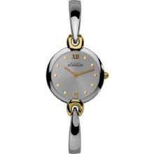 Michel Herbelin Salambo Women's Quartz Watch With Silver Dial Analogue Display And Silver Stainless Steel Bangle 17402/Bt12