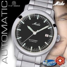 Mido Automatic 2824-2, Multifort, Ref. M8830.4.18.1 Box And Warranty