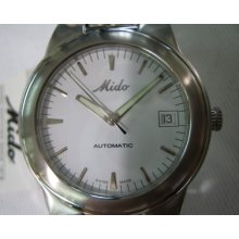 Mido Swiss Men's Watch Automatic Sapphire All Stainless S Original Edition