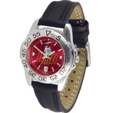 Minnesota Duluth Bulldogs Sport Leather Band AnoChrome-Ladies Watch