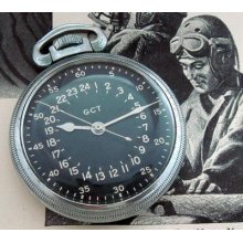Mint Wwii Elgin U.s. Army Air Corps./air Force An-5740 Navigational Pocket Watch