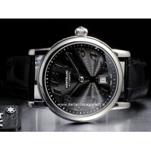Montblanc watch Star XL Automatic NEW 104182 stainless steel watch