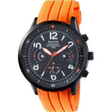 MS921BO Accurist Mens Chronograph Orange Watch