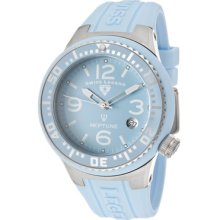 Neptune (44 mm) Baby Blue Dial Baby Blue Silicone ...